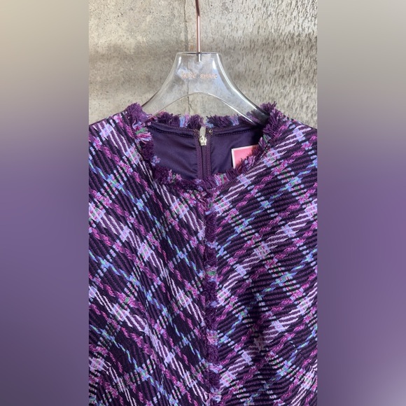 Kate Spade Plaid Tweed Dress + Kate Spade Tweed Jacket - Picture 6 of 13